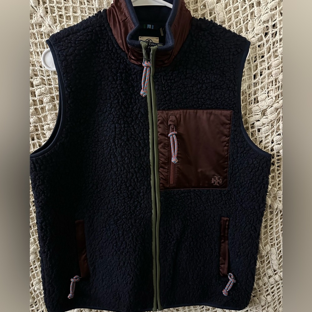 Tory Burch Fleece Vest